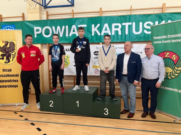 Turniej o Puchar Starosty Kartuskiego i Prezesa POZZ w zapasach w stylu klasycznym Sierakowice 12.04.2025 r. – zdjęcie 17