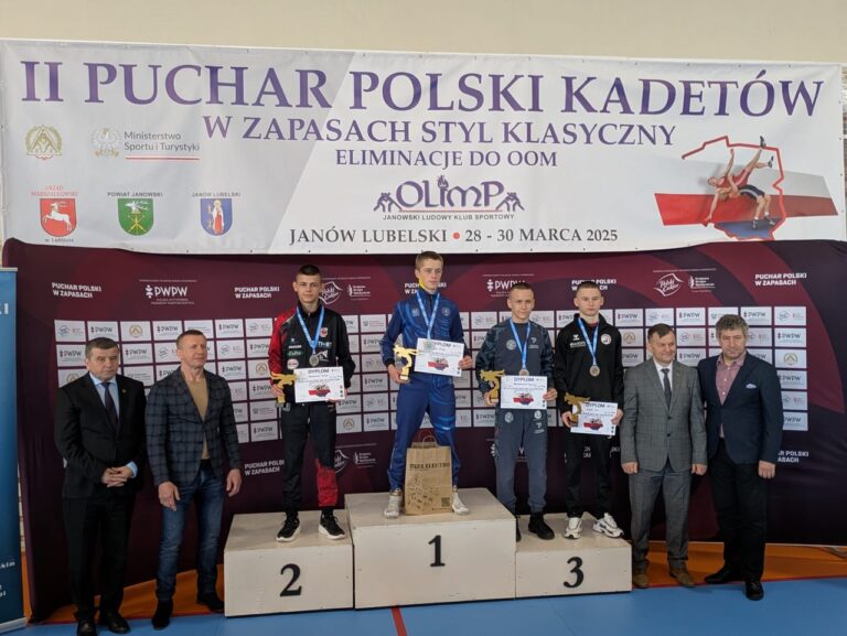 Turniej o Puchar Starosty Kartuskiego i Prezesa POZZ w zapasach w stylu klasycznym Sierakowice 12.04.2025 r. – zdjęcie 4