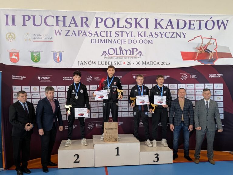 Turniej o Puchar Starosty Kartuskiego i Prezesa POZZ w zapasach w stylu klasycznym Sierakowice 12.04.2025 r. – zdjęcie 3